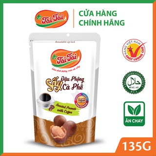 [Đồ ăn vặt] Đậu phộng cà phê Tài Tài túi zipper 135g