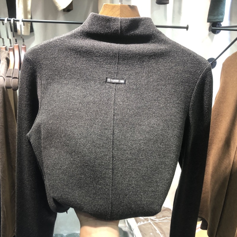 Áo thun tay dài thiết kế mới đơn giản thời trang theo phong cách hàn quốc