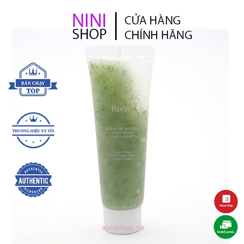 Tẩy da chết mini Huxley Scrub Mask DELUXE(30g)