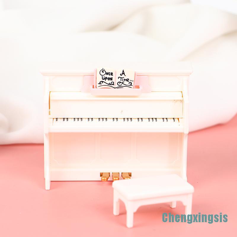 Mô Hình Đàn piano Nhỏ Xinh Trang Trí Nhà Búp Bê
