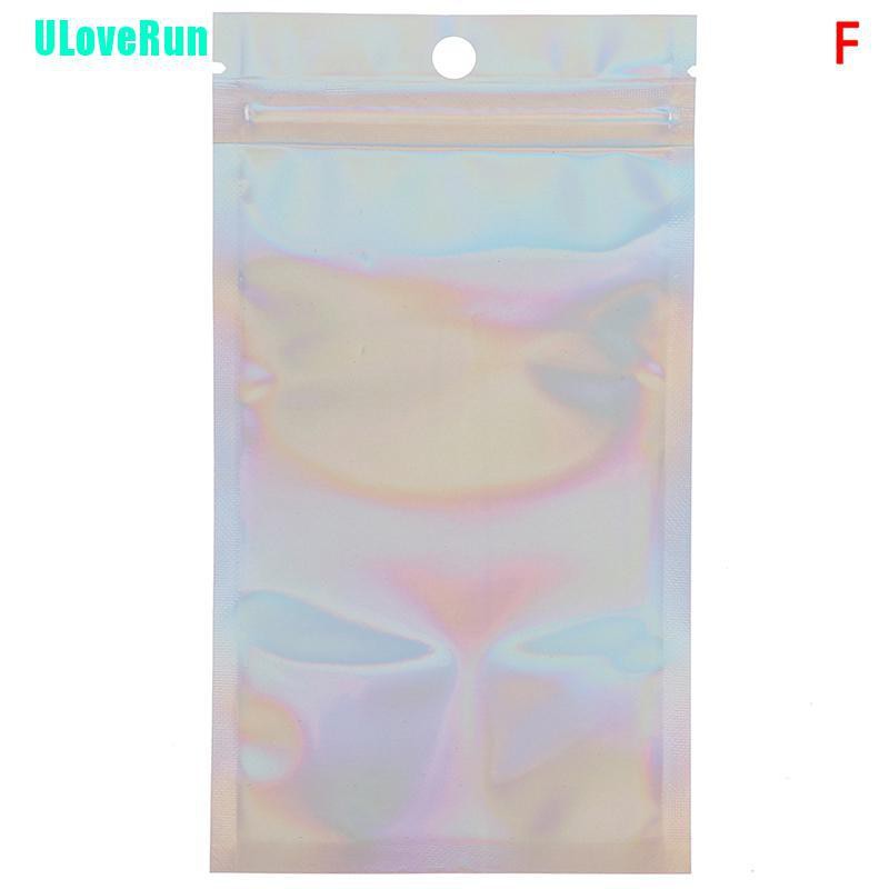 Set 10 Túi Nhôm Khóa Zip Đựng Trang Sức Đa Năng Tiện Dụng