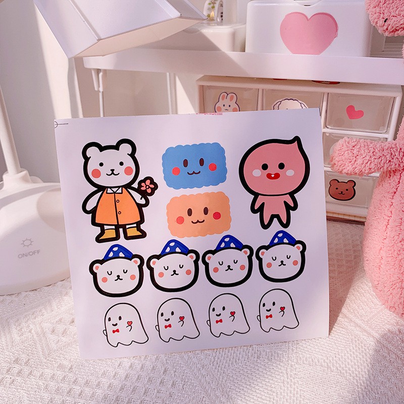 Sticker dễ thương Cá store dùng để trang trí, làm quà tặng