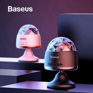 Đèn LED RGB Baseus Car Crystal Magic Ball Light, cảm ứng phát sáng theo nhạc điệu pin sạc sử dụng đến 4h cho ô tô,Karoke