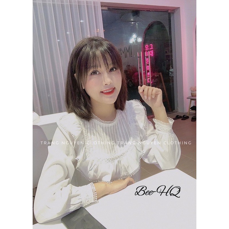 Áo BBD lụa bèo ngực siêu xinh AK1753 - NhiNhi Shop