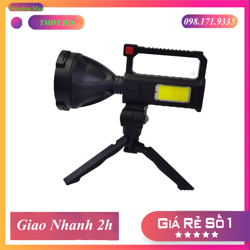 Đèn pin xách tay công trường L832 ⭐ LED Cree siêu sáng ⭐ Bảo hành uy tín