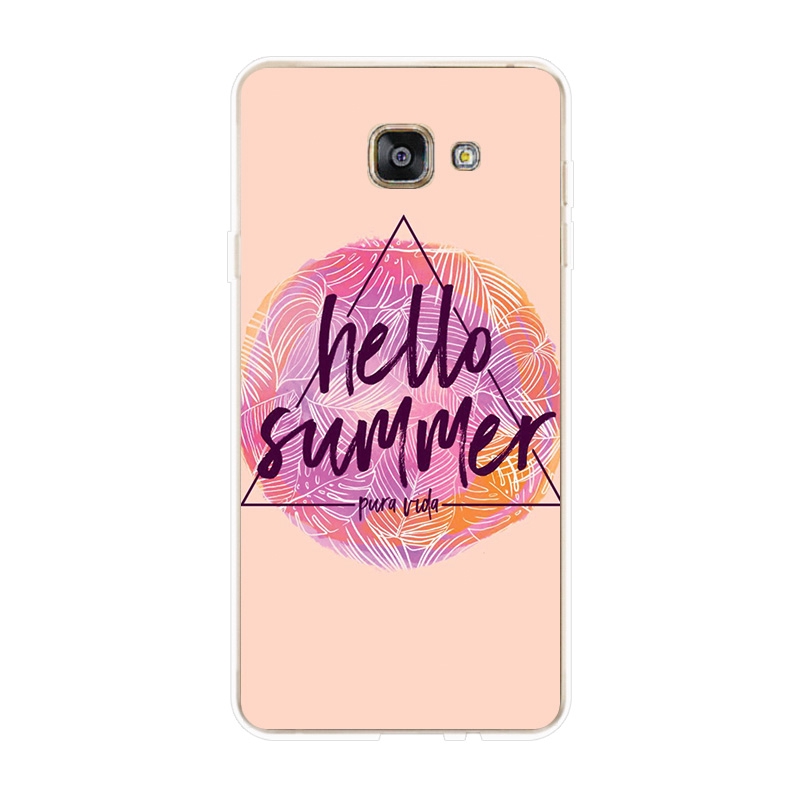 Ốp Lưng Samsung Galaxy A3 A5 A7 2016 2017 TPU mềm Case Summer