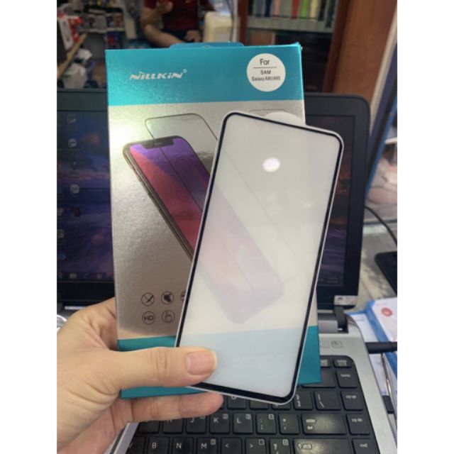 Kính cường lực Galaxy A80/ A90 Nillkin CP+ Pro Full màn hình - Chính Hãng