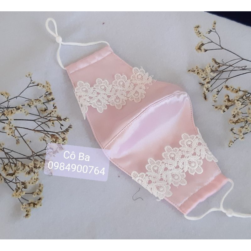 khẩu trang vải phi lụa