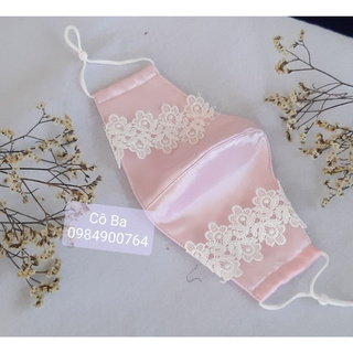 Khẩu trang vải phi lụa