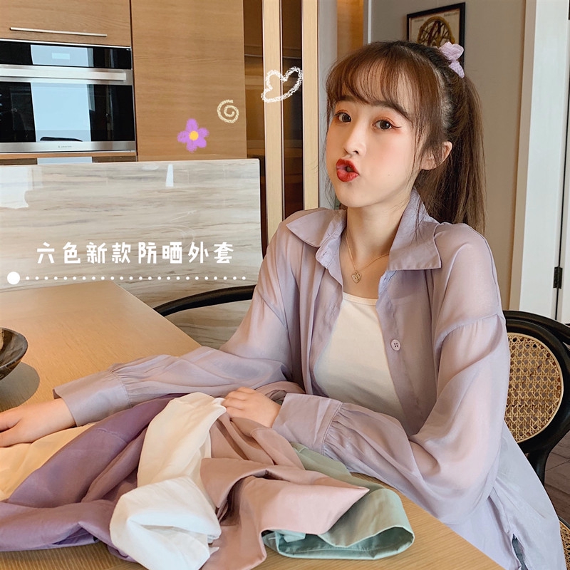 Áo Sơ Mi Tay Dài Chống Nắng Thời Trang Cho Nữ | BigBuy360 - bigbuy360.vn