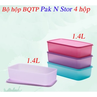 CHỌN MÀU Lẻ hộp mát bảo quản funtastic 3,1L / colorful rectangular 850ml / 1,9L tupperware