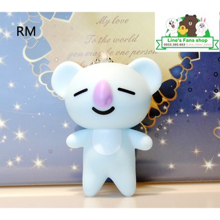 [MUA 1 TẶNG 1] Móc khóa BT21 BTS (nhựa PVC, cao 6-8 cm)