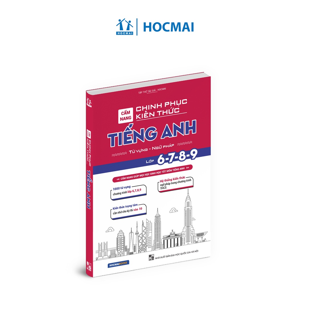 Sách - Cẩm nang chinh phục kiến thức môn Tiếng Anh lớp 6,7,8,9