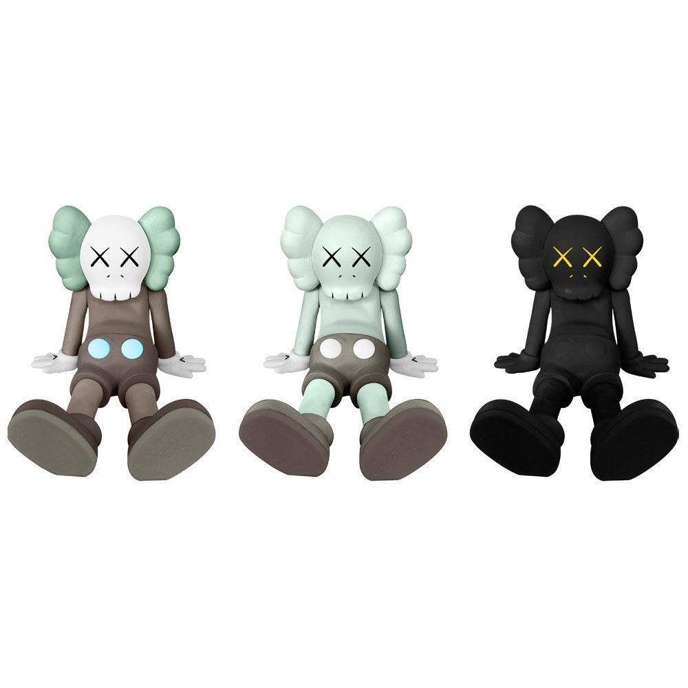 Mô hình nhân vật KAWS KAWed mini nhiều màu sắc dùng trang trí