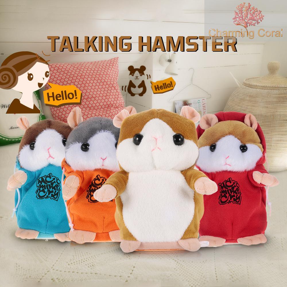 Chuột Hamster Nhồi Bông Biết Nói Vui Nhộn Cho Bé