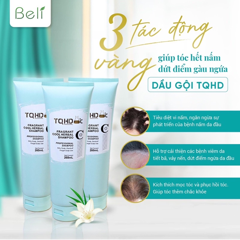 Dầu gội TQHD nấm gàu ngứa 260ml