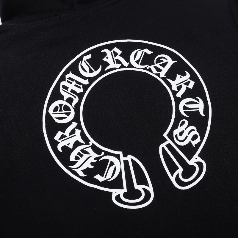 Áo Khoác Bóng Chày Tay Dài Khóa Kéo Vải Cotton In Hình Chrome Hearts Thời Trang Dành Cho Nam Và Nữ