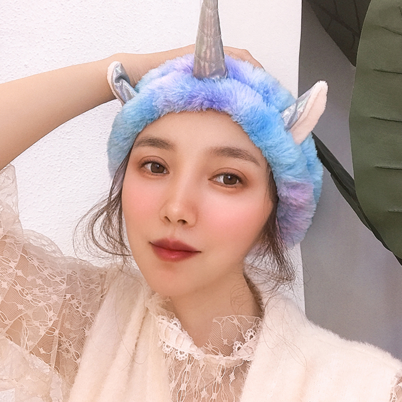 Băng Đô Hình Sừng Kỳ Lân Dễ Thương Cho Nữ