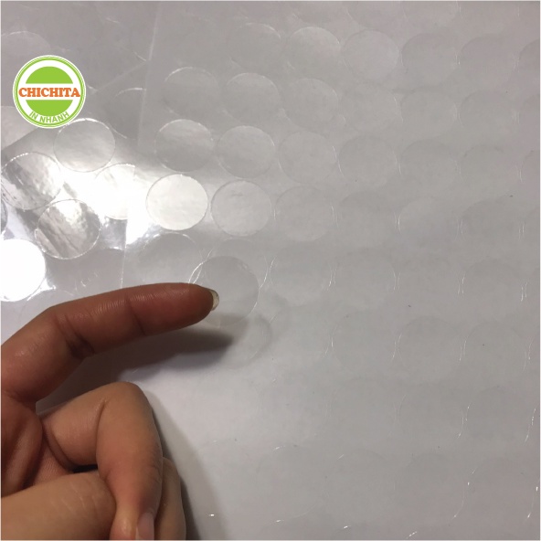 [Giá Tại Xưởng] [Hàng Có Sẵn] Combo 1000 tem niêm phong nilon trong suốt decan 1 cm, 2 cm, 2,5 cm, 3 cm, 4 cm