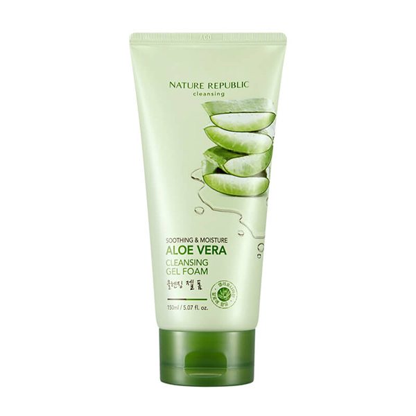 Kem Tẩy Trang Nature Republic Soothing &amp; Moisture Aloe Vera Cleansing Gel Cream 150ml