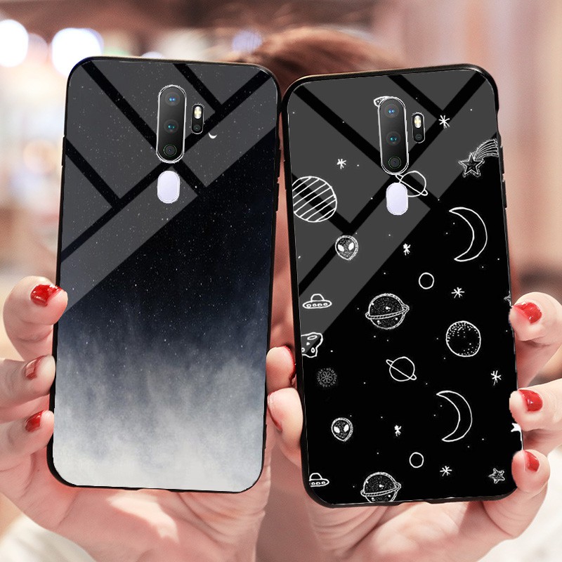 Ốp lưng kính cường lực cho Oppo A5 2020 / A9 2020 | BigBuy360 - bigbuy360.vn