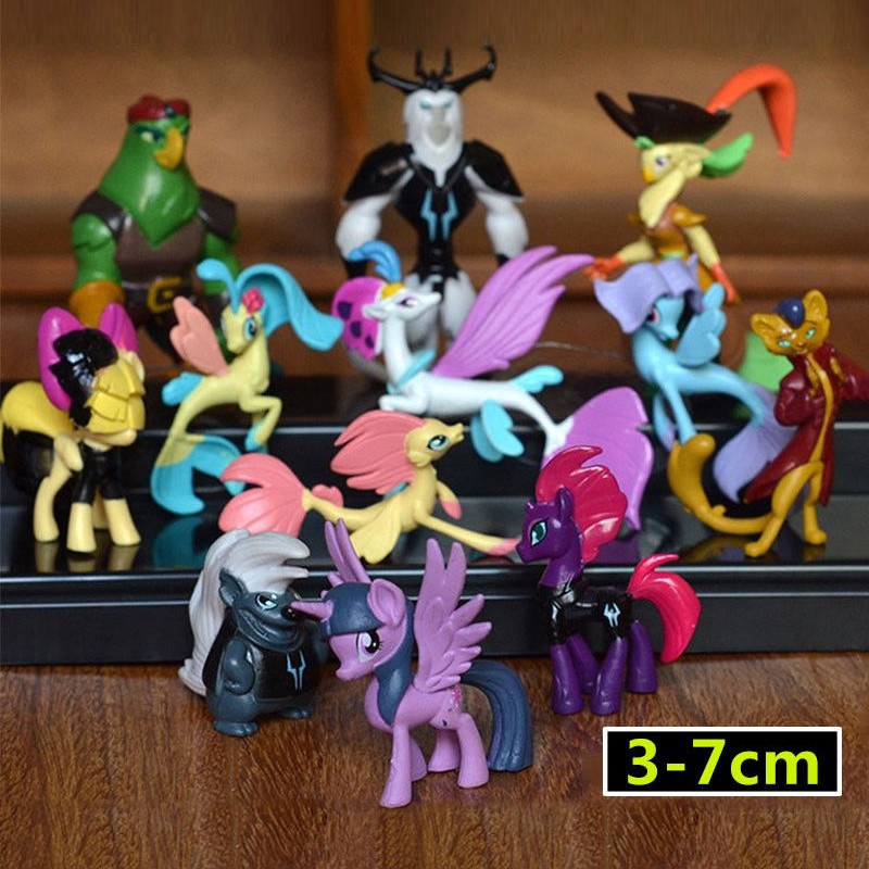 Bộ 12 mô hình nhân vật trong My Little Pony độc đáo