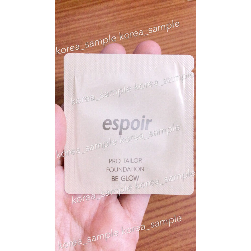 GÓI KEM NỀN SIÊU MỊN ESPOIR PRO TAILOR FOUNDATION BE GLOW SAMPLE