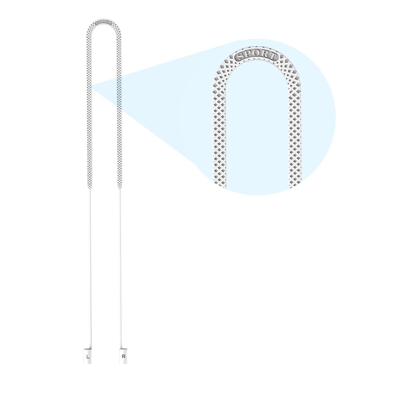 Dây Đeo Cổ Bằng Silicone Mềm Chống Thất Lạc Cho Tai Nghe AirPods Pro 1 2 3