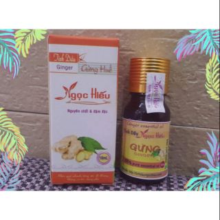 Tinh dầu Gừng - Ngọc Hiếu 10ml