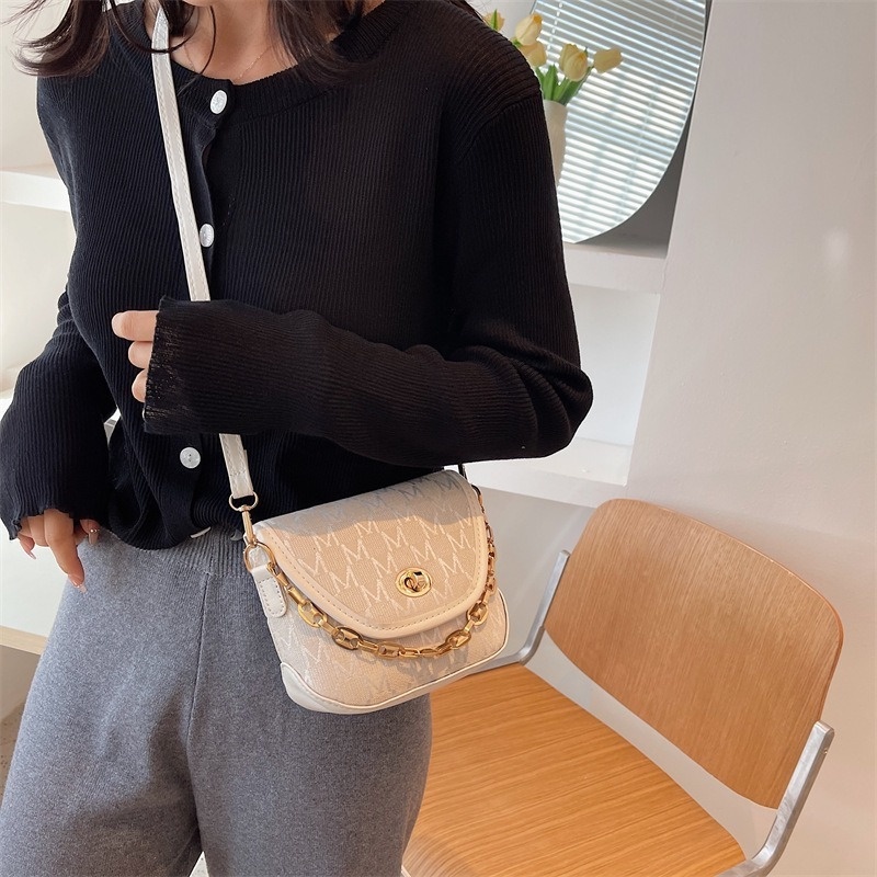 Túi Xách Đeo Vai Phối Dây Xích NB00419 Thời Trang Mùa Hè 2022