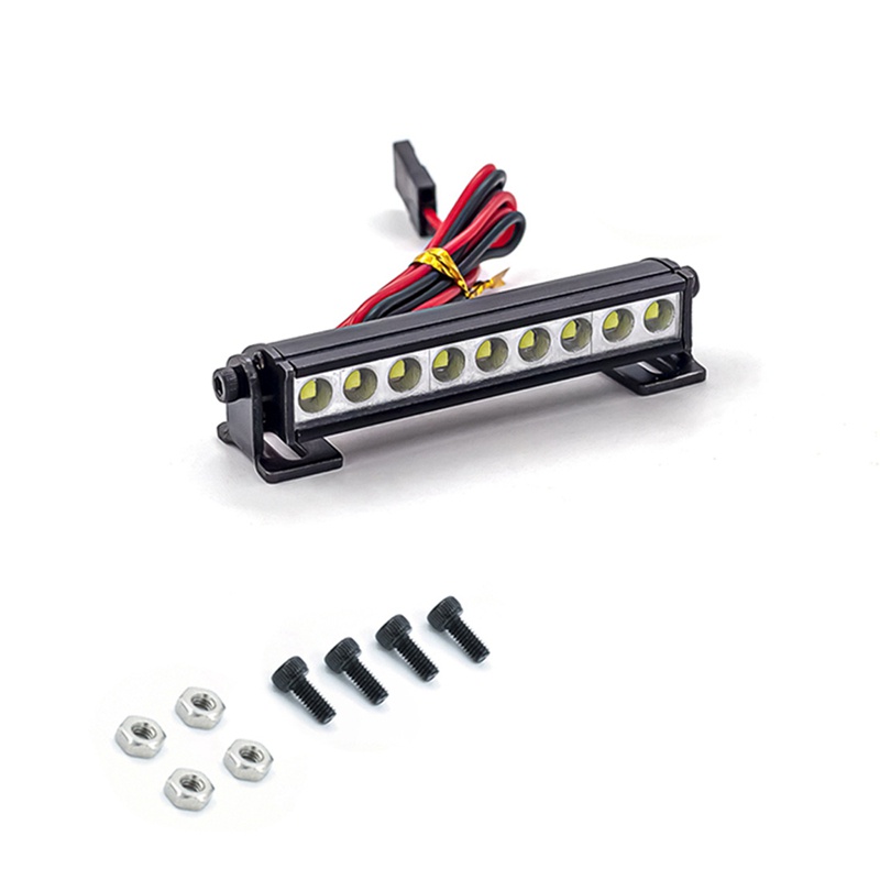 Thanh Đèn LED 5V-14.8V Gắn Nóc Xe Điều Khiển Từ Xa Axial SCX10 90046 Traxxas TRX4 Tỉ Lệ 1 / 8 1 / 10