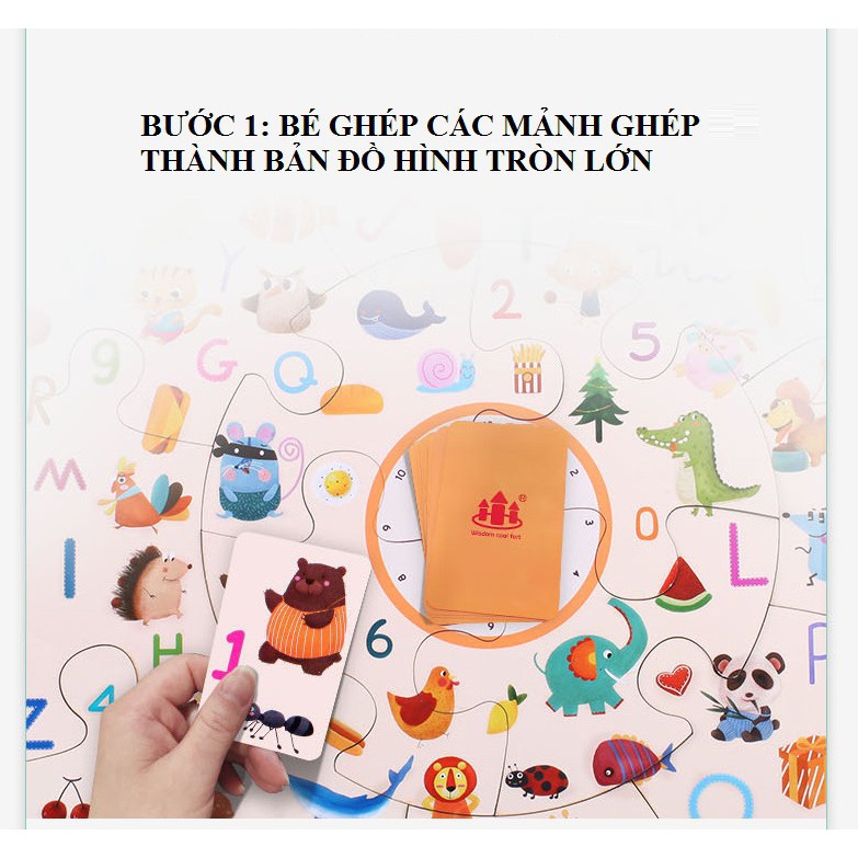 Trò chơi ghép hình bé tập làm thám tử_babyvnshop4