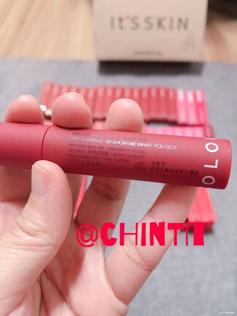 Son kem siêu lì It’s Skin Life Color Lip Crush Matt