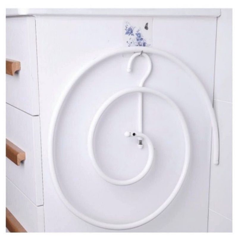 Móc phơi chăn màn xoắn ốc tiện dụng - Móc phơi mền hình tròn gấp gọn tiết kiệm diện tích