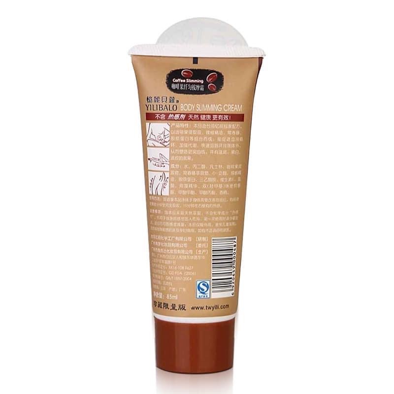 Kem Tan mỡ Cà phê và ớt Body Sliming Cream Yilibalo - Gel tan mỡ Hot Body slimming gel Yilibalo - HX100