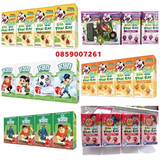 LỐC 4 HỘP SỮA KUN 110ML CÁC VỊ