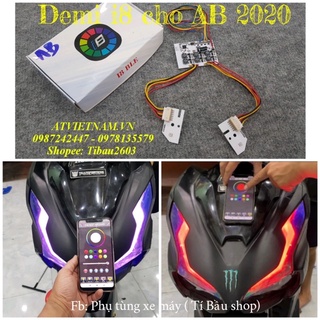 Audi Demi i8 hiệu ứng cho AB 2020 - bảng mạch chỉnh app 7 màu