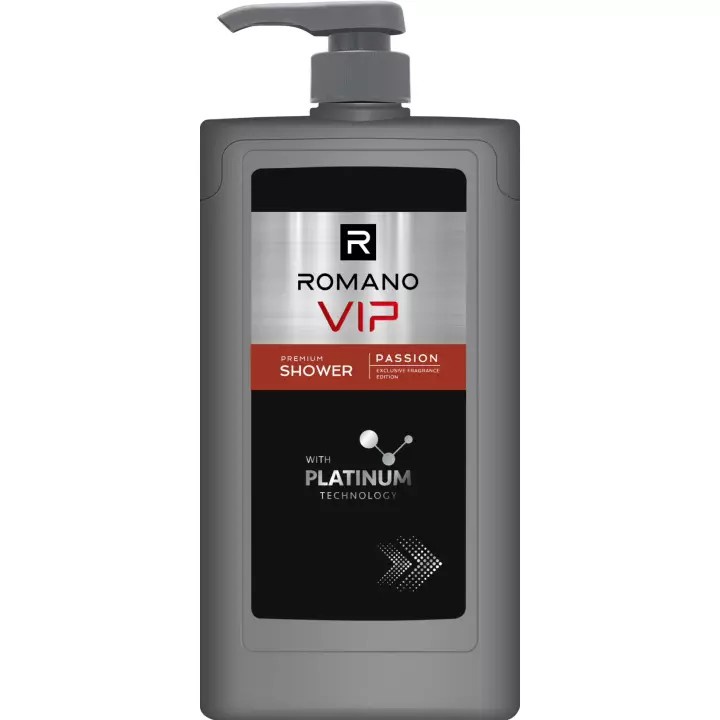 SỮA TẮM DÀNH CHO NAM ROMANO VIP 650G PASSION