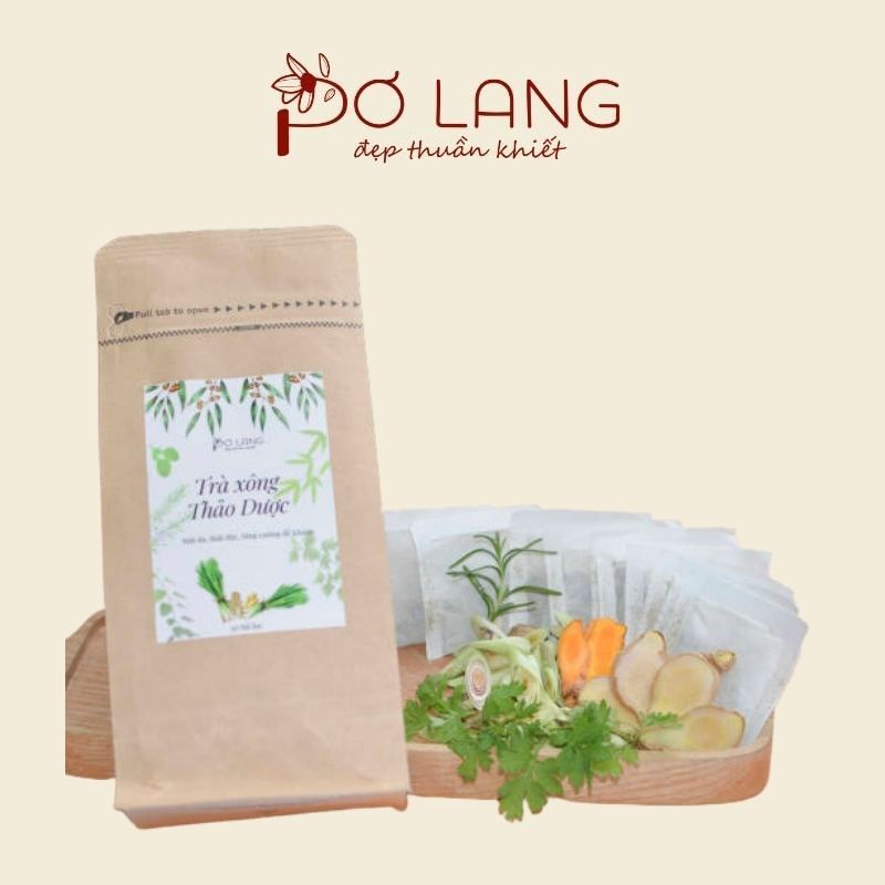 Trà xông thảo dược Pơ Lang giúp giảm cảm giảm stress thành phần từ thiên thumbnail