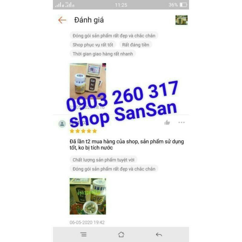 [Mã GROSALEHOT giảm 8% đơn 250K] [Hộp phản quang] Tăng cân Kian pee wan -Kiện tỳ hoàn | BigBuy360 - bigbuy360.vn