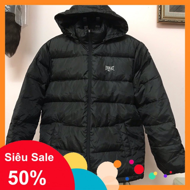 Xả Hàng - Áo phao lông vũ hiệu EVERLAST nam chuẩn hàn 2hand -A23 new ‣
