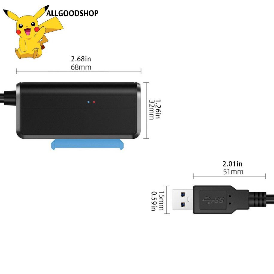 all} Bộ Chuyển Đổi Ổ Cứng Usb 3.0 Sang 2.5 "/ 3.5" Ide Sata