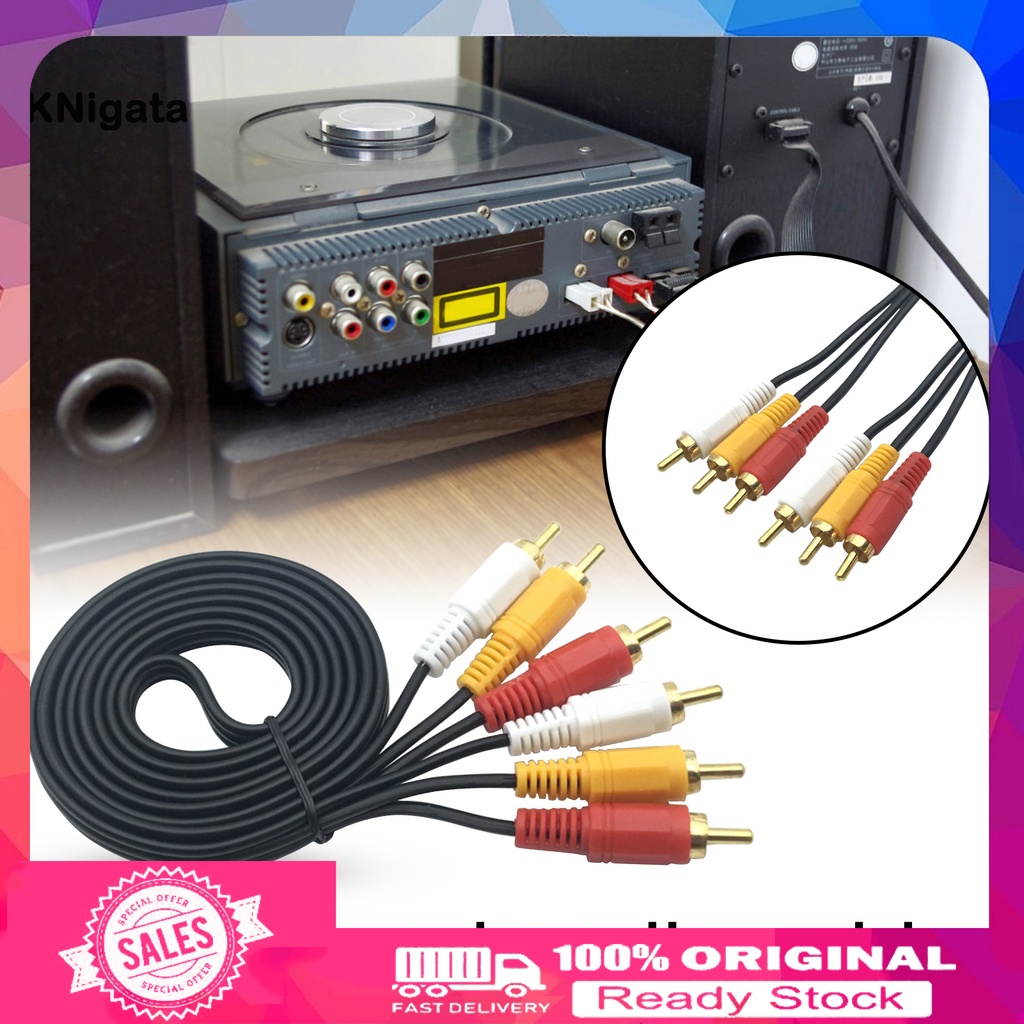 Dây Cáp Âm Thanh Nối Dài 3rca Sang 3rca Cho Dvd