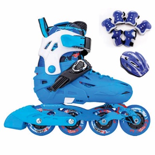 Combo Giày patin Flying Eagle S5S+ new model 202, tặng bảo hộ, nón loại thường