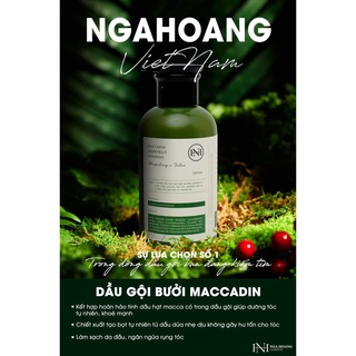 Dầu gội bưởi Nga Hoàng 330ml - dầu gội bưởi macadin kích mọc tóc nhanh mềm mượt mới