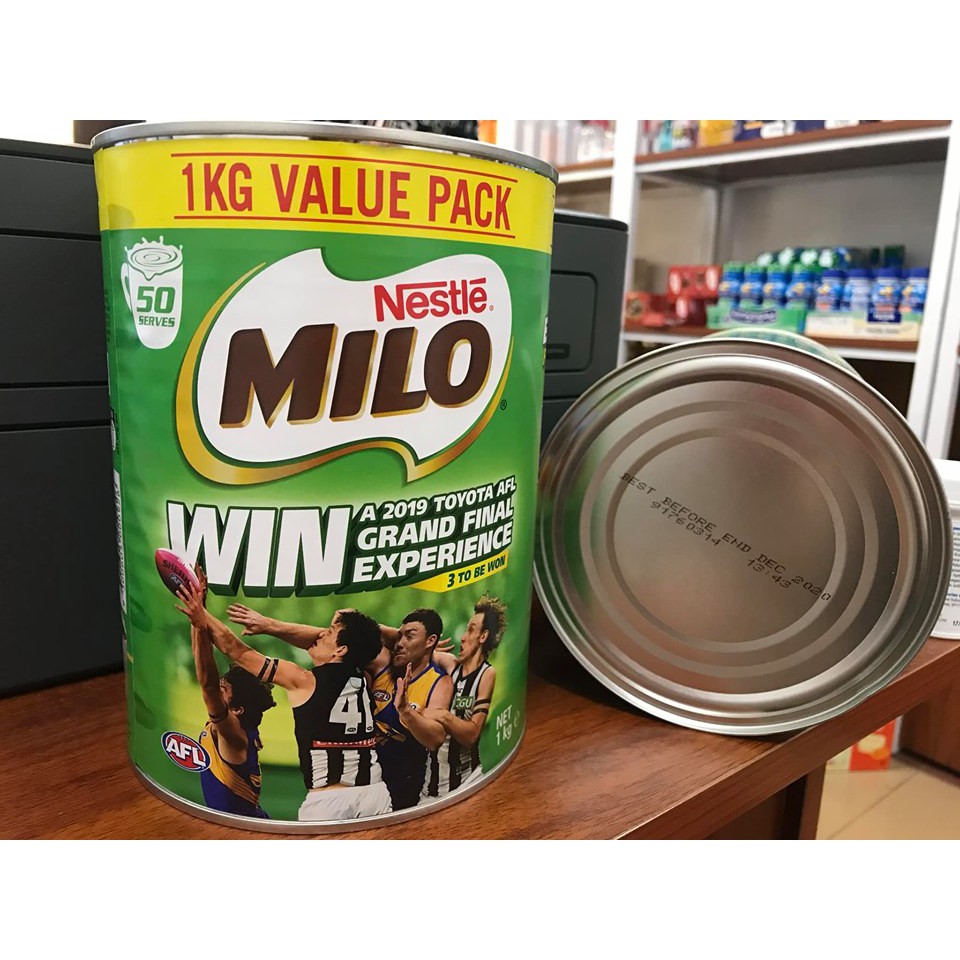 🔥DEAL GIÁ SỈ🔥[Date 12.2020] Sữa Milo ÚC hộp 1kg 5.0