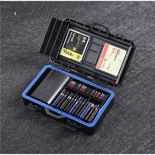 Hộp đựng thẻ nhớ CF, SD, Micro SD và pin máy ảnh dùng để dự phòng