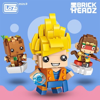 Loz Bộ Đồ Chơi Lắp Ráp Nhân Vật son goku meiman mini 1433-1452