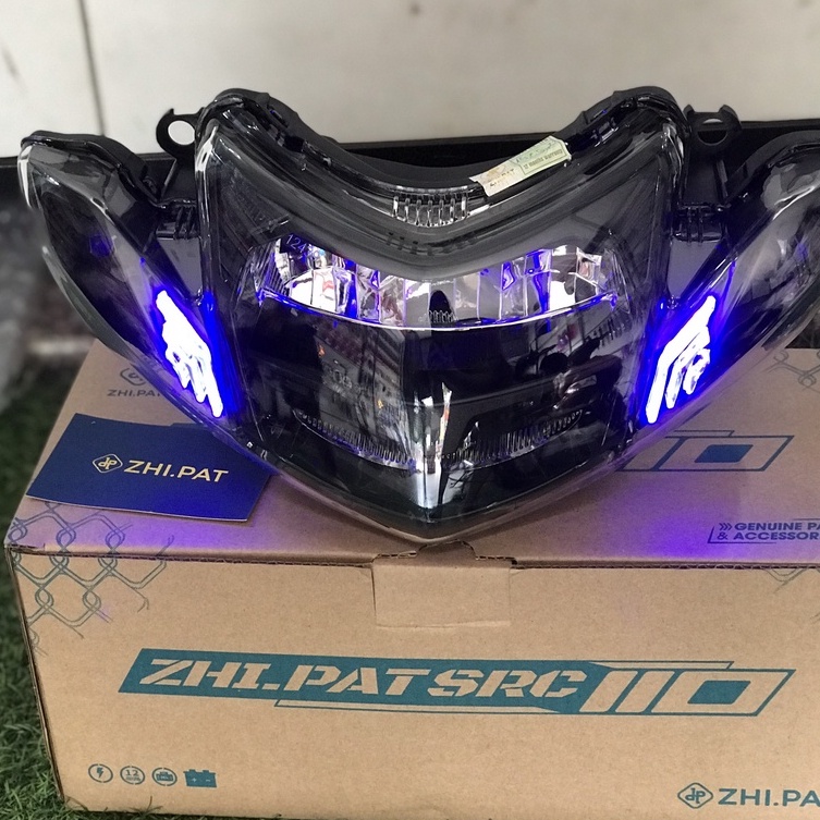 Đầu Đèn Sirius Pha Led Sirius 2 Tầng Chính Hãng ZHIPAT Siêu Sáng Họa Tiết Mũi Hổ Đề Mi Định Vị Cực Đẹp