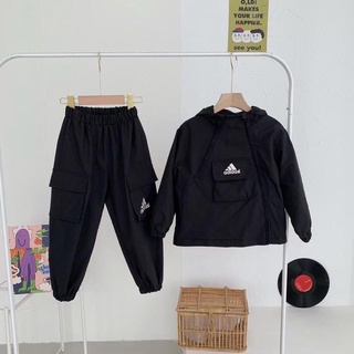 Bộ gió ads có mũ cho bé trai